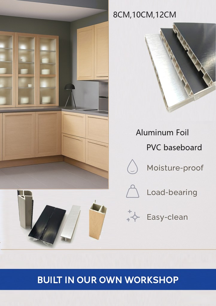 Aluminum foil PVC plinth